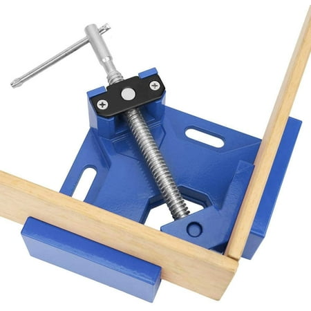 Rustproof Aluminum Alloy Lightweight 90 Degree Corner Clamp Durable for Joint Material Fix Frames Fixture Corner Clamp blue Rustproof Aluminum Alloy Lightweight 90 Degree Corner Clamp Durable for Joint Material Fix Frames Fixture Corner Clamp blue
